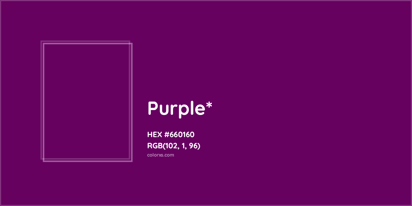 HEX #660160 Color Name, Color Code, Palettes, Similar Paints, Images