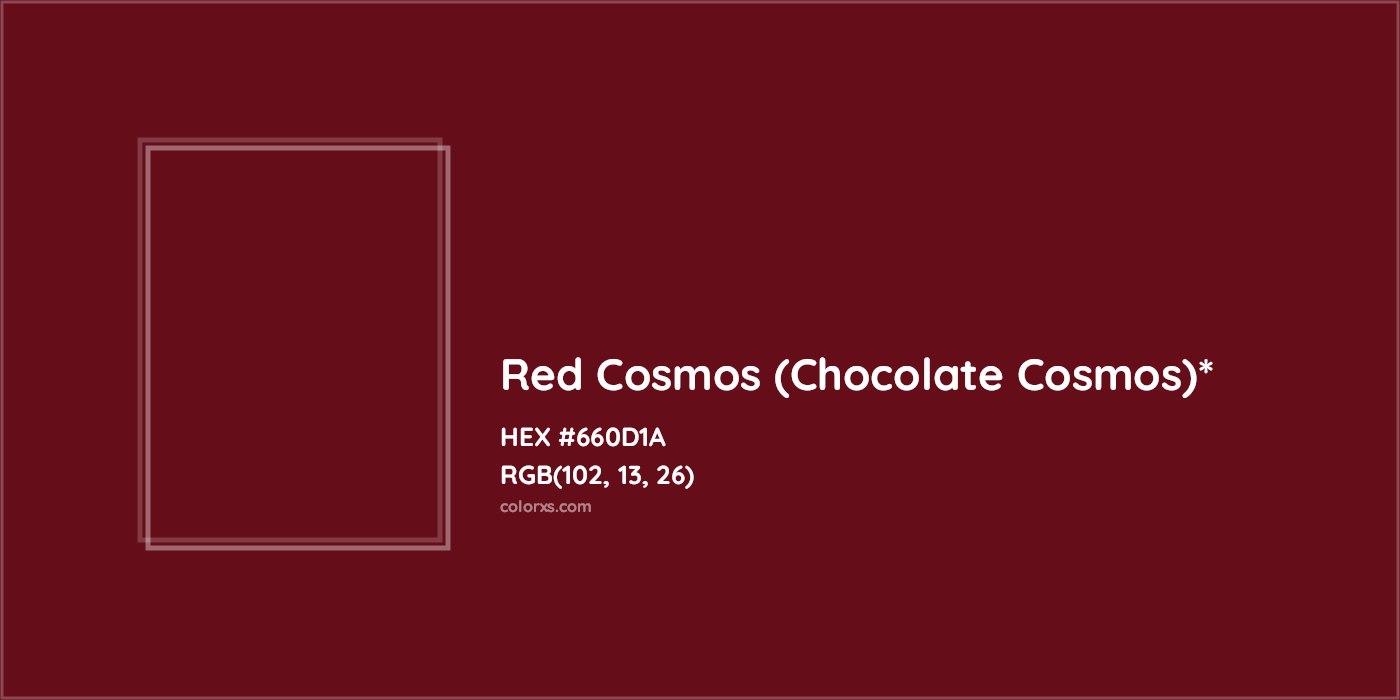 HEX #660D1A Color Name, Color Code, Palettes, Similar Paints, Images