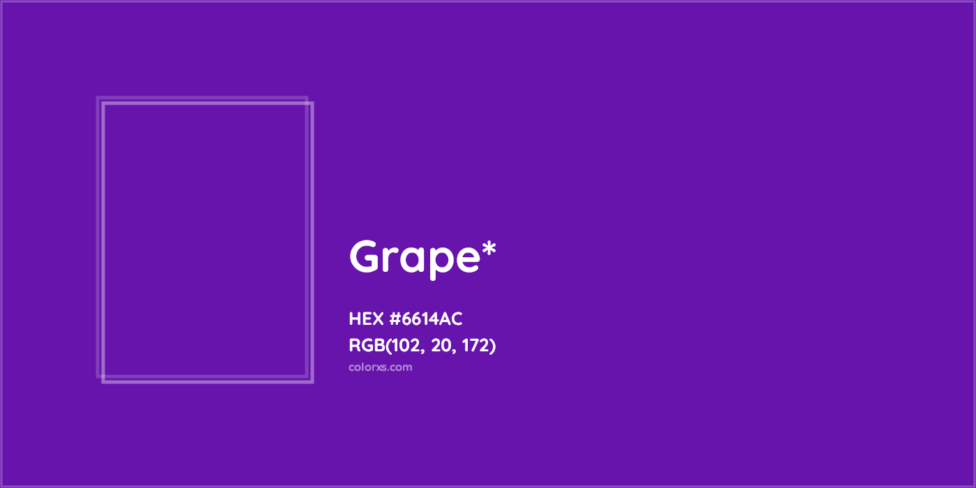 HEX #6614AC Color Name, Color Code, Palettes, Similar Paints, Images