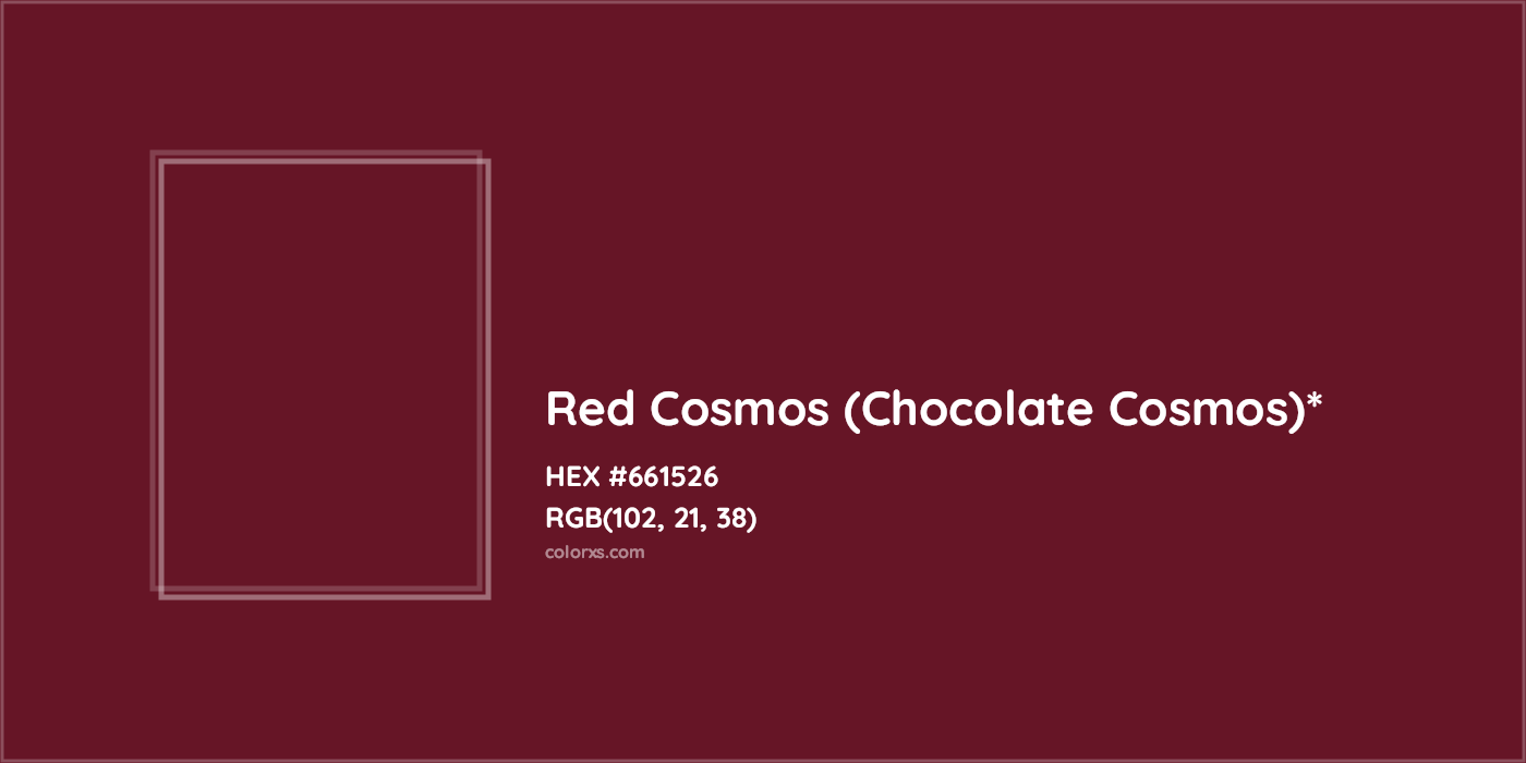 HEX #661526 Color Name, Color Code, Palettes, Similar Paints, Images