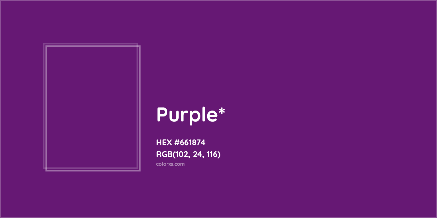 HEX #661874 Color Name, Color Code, Palettes, Similar Paints, Images