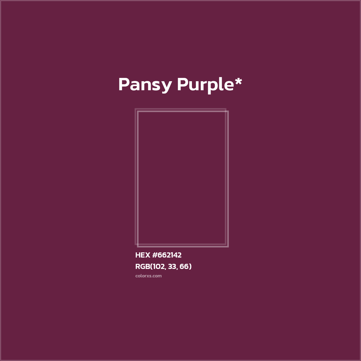 HEX #662142 Color Name, Color Code, Palettes, Similar Paints, Images