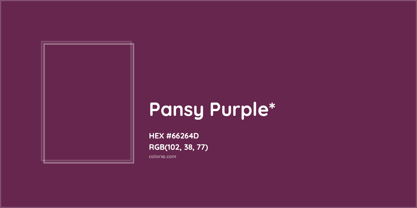 HEX #66264D Color Name, Color Code, Palettes, Similar Paints, Images