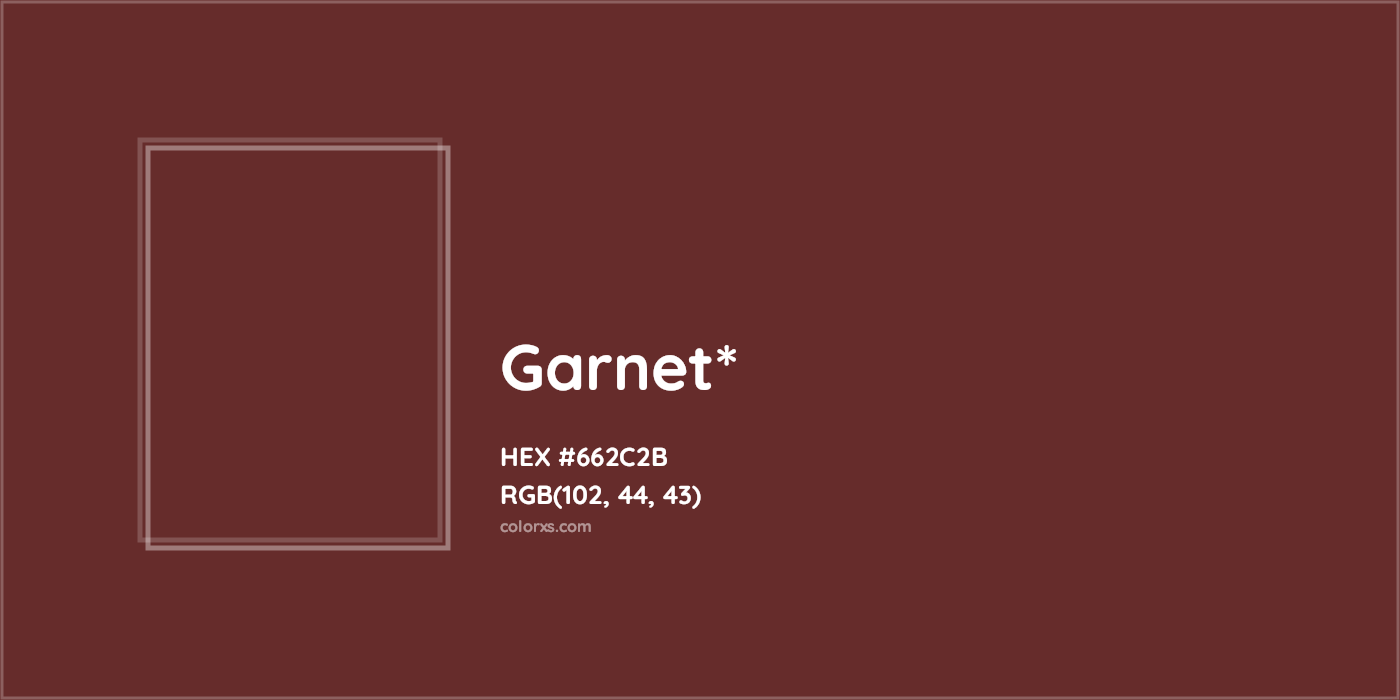 HEX #662C2B Color Name, Color Code, Palettes, Similar Paints, Images