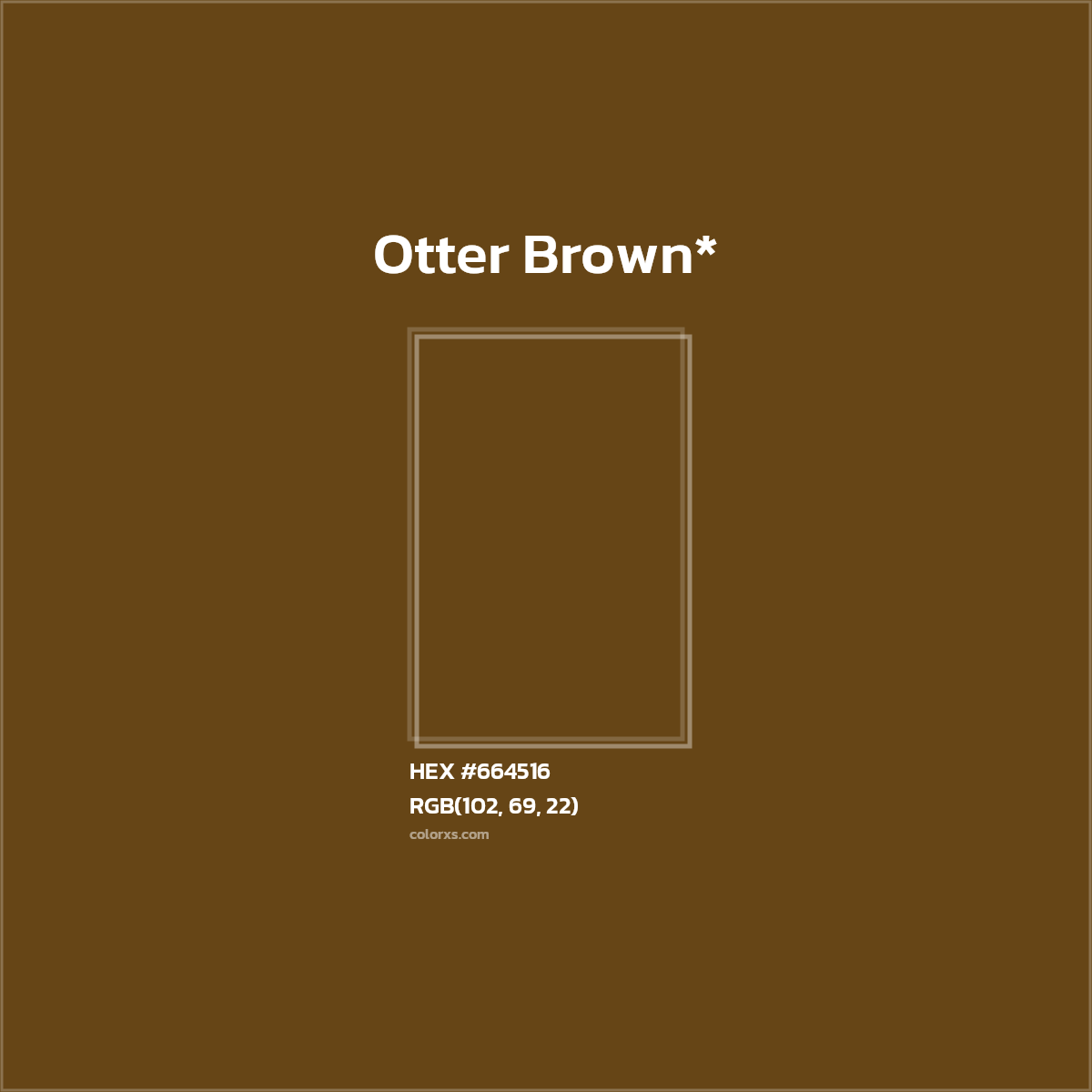 HEX #664516 Color Name, Color Code, Palettes, Similar Paints, Images