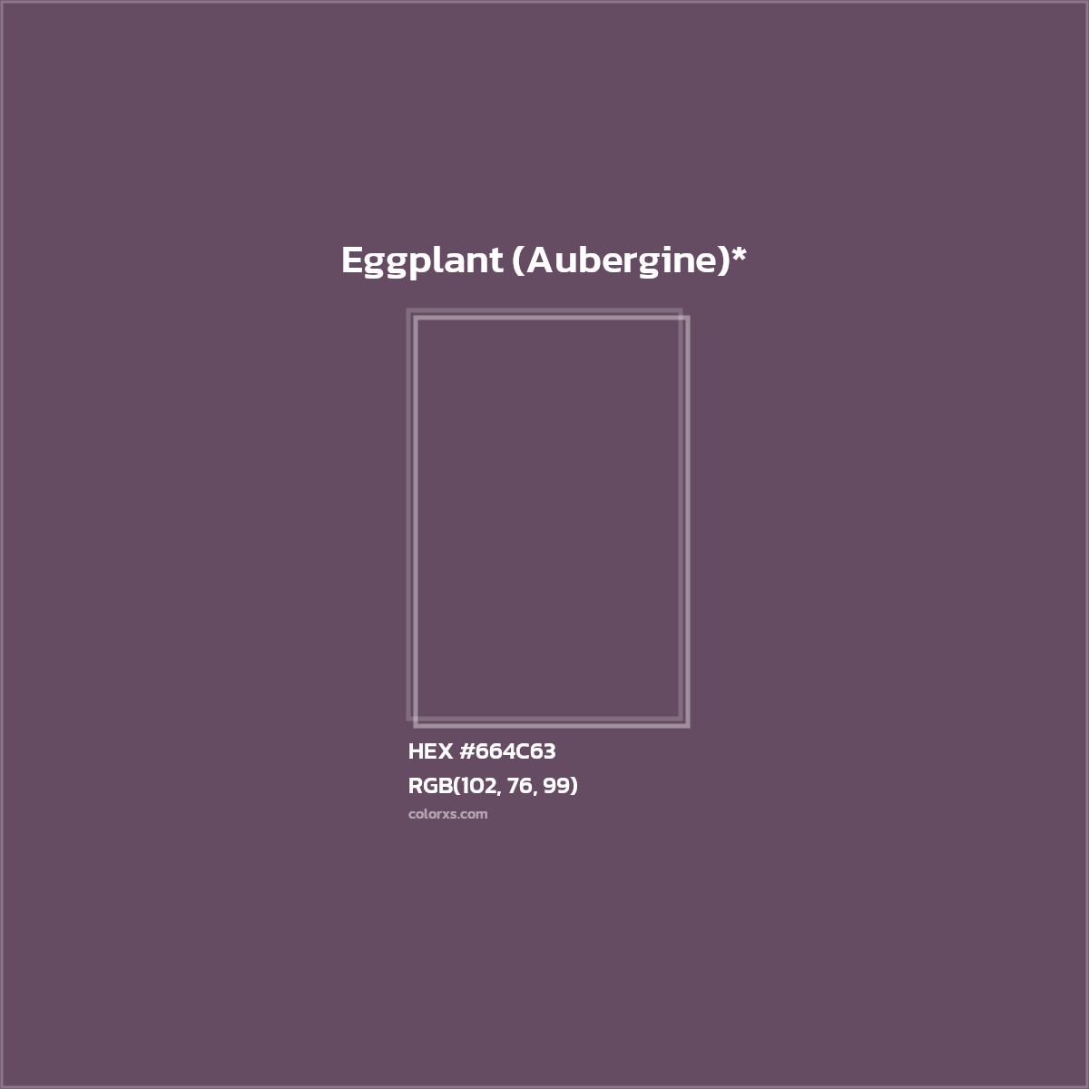 HEX #664C63 Color Name, Color Code, Palettes, Similar Paints, Images