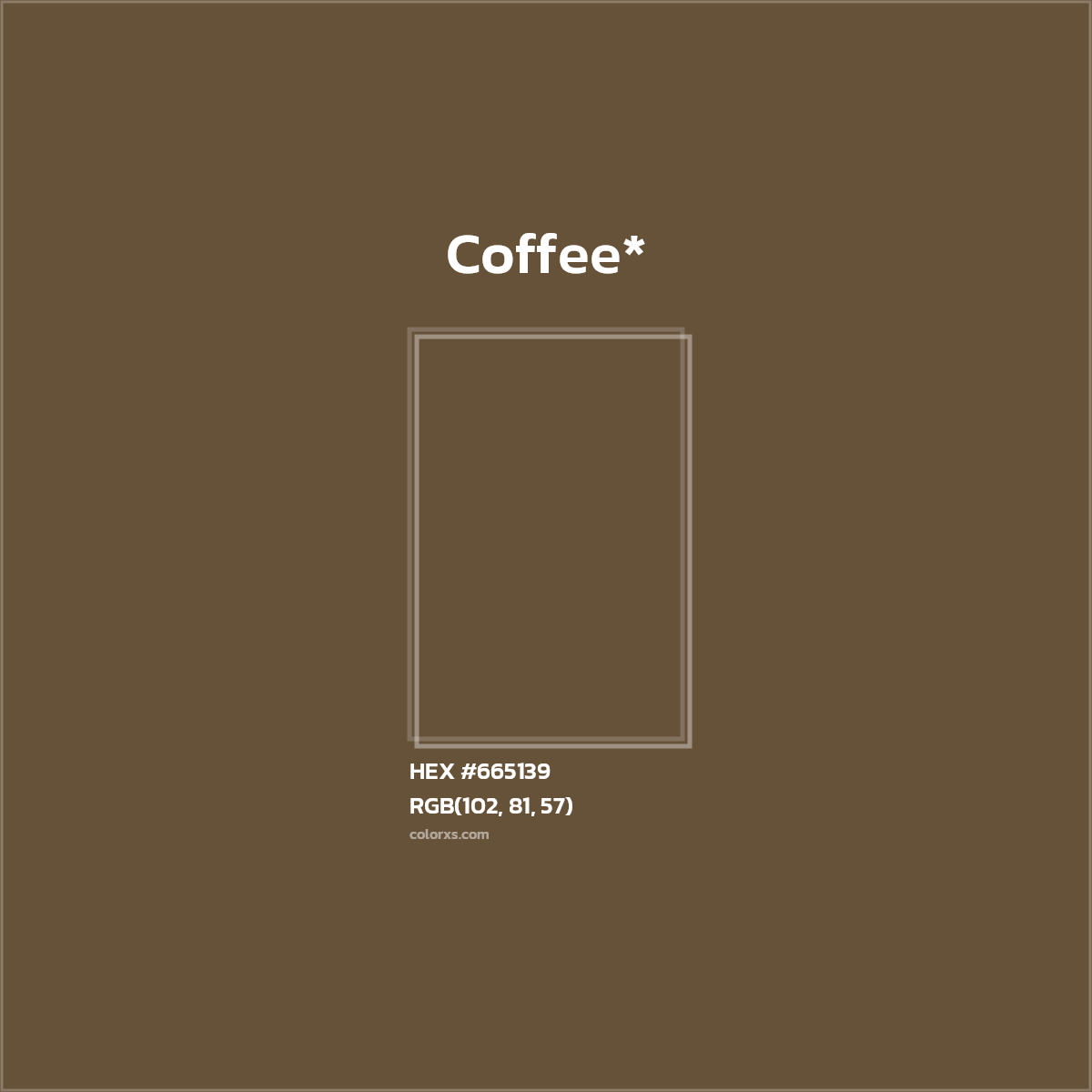 HEX #665139 Color Name, Color Code, Palettes, Similar Paints, Images