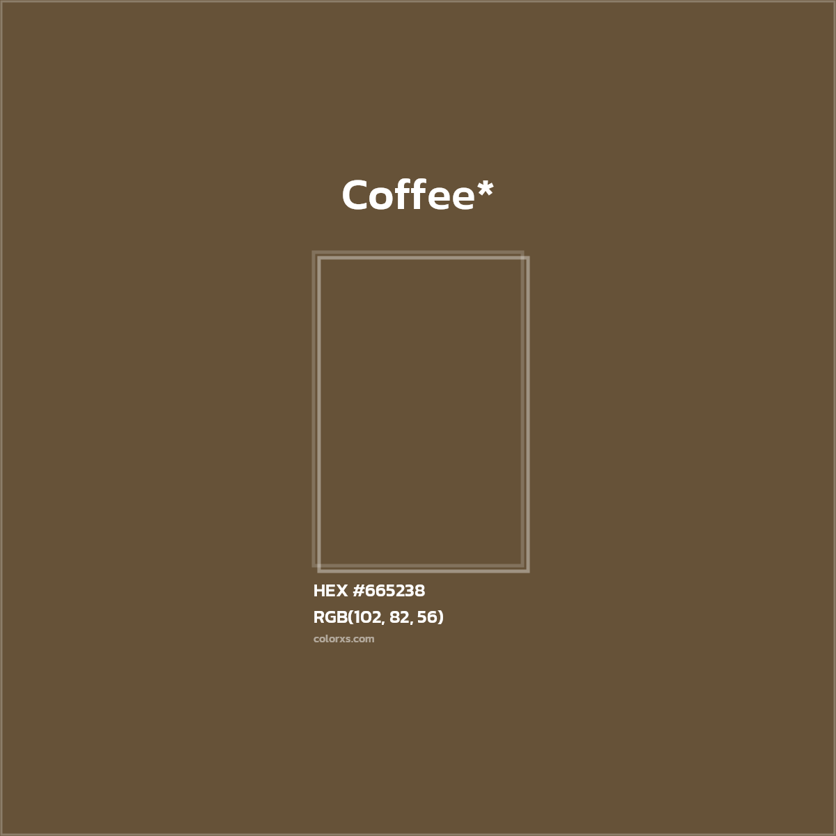 HEX #665238 Color Name, Color Code, Palettes, Similar Paints, Images