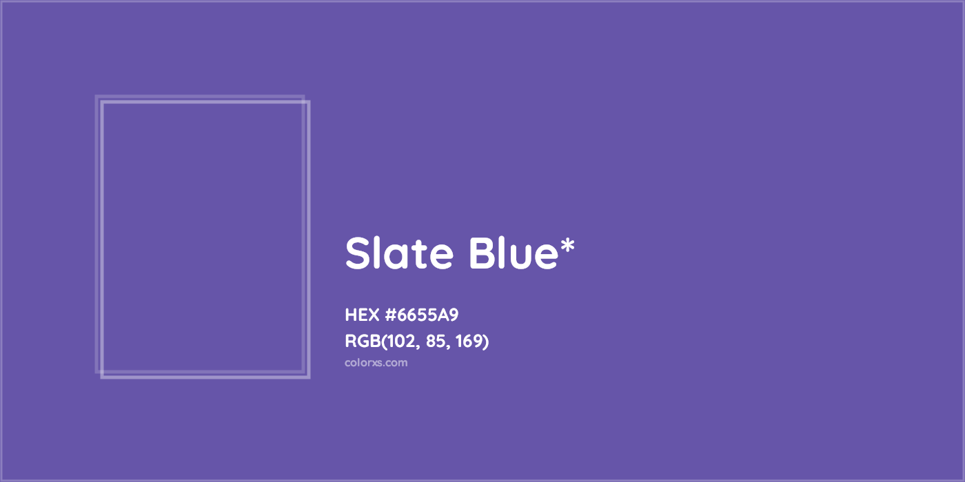 HEX #6655A9 Color Name, Color Code, Palettes, Similar Paints, Images