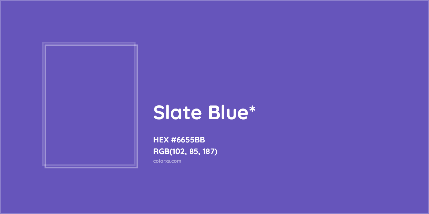 HEX #6655BB Color Name, Color Code, Palettes, Similar Paints, Images