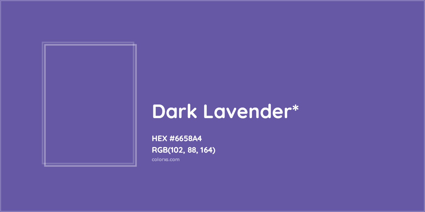 HEX #6658A4 Color Name, Color Code, Palettes, Similar Paints, Images