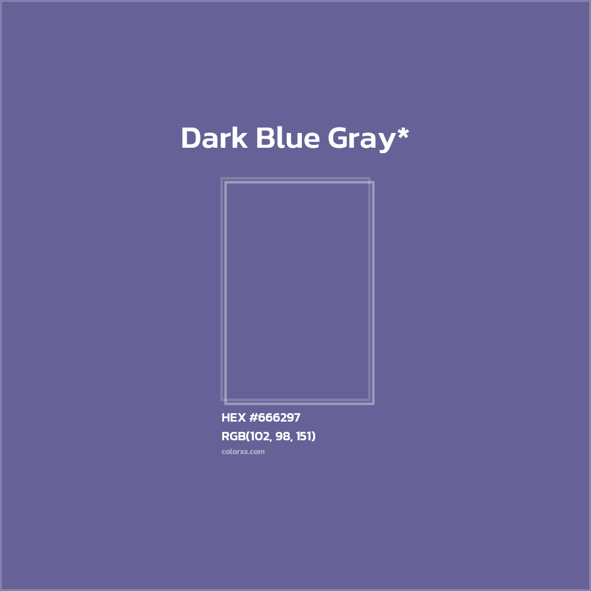 HEX #666297 Color Name, Color Code, Palettes, Similar Paints, Images