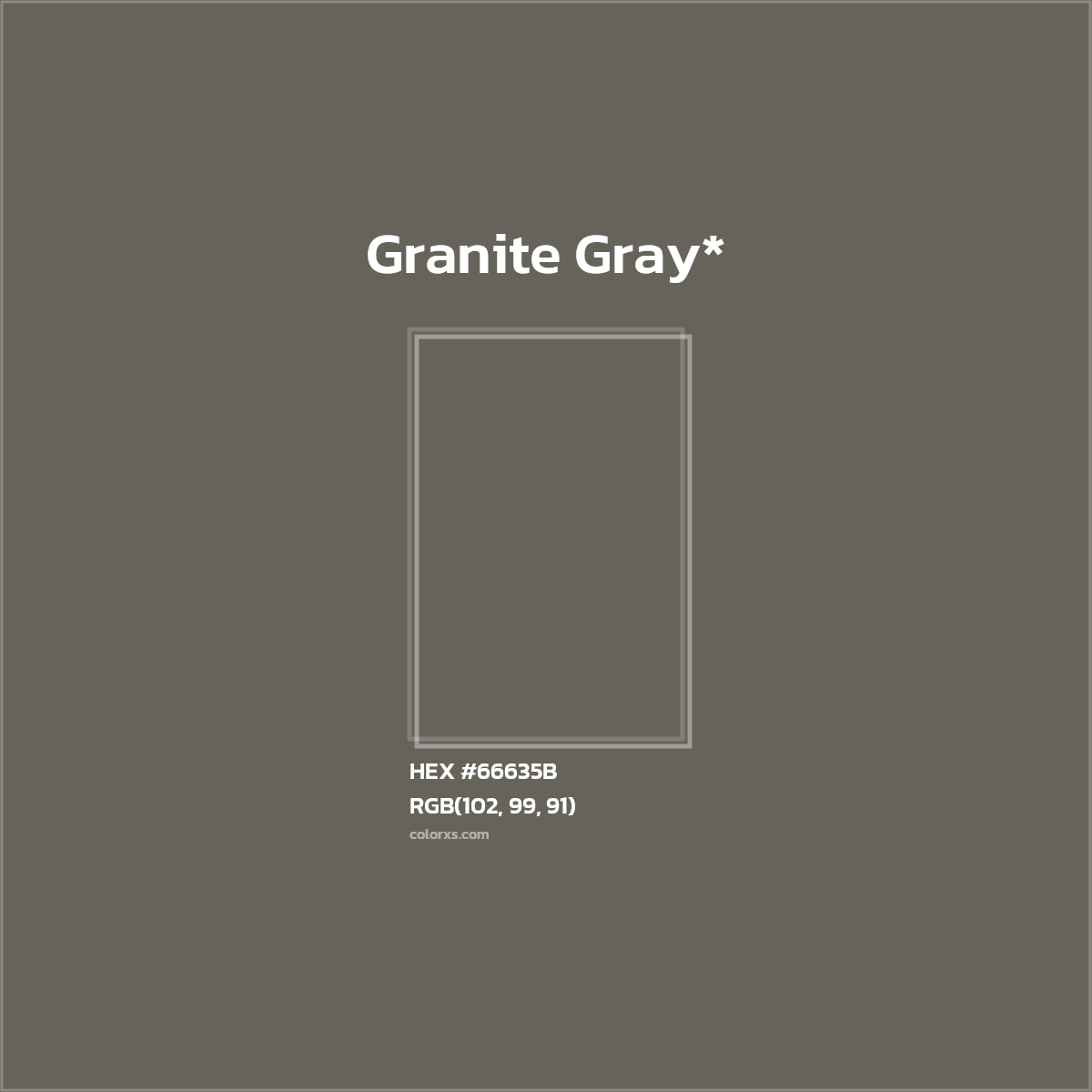 HEX #66635B Color Name, Color Code, Palettes, Similar Paints, Images