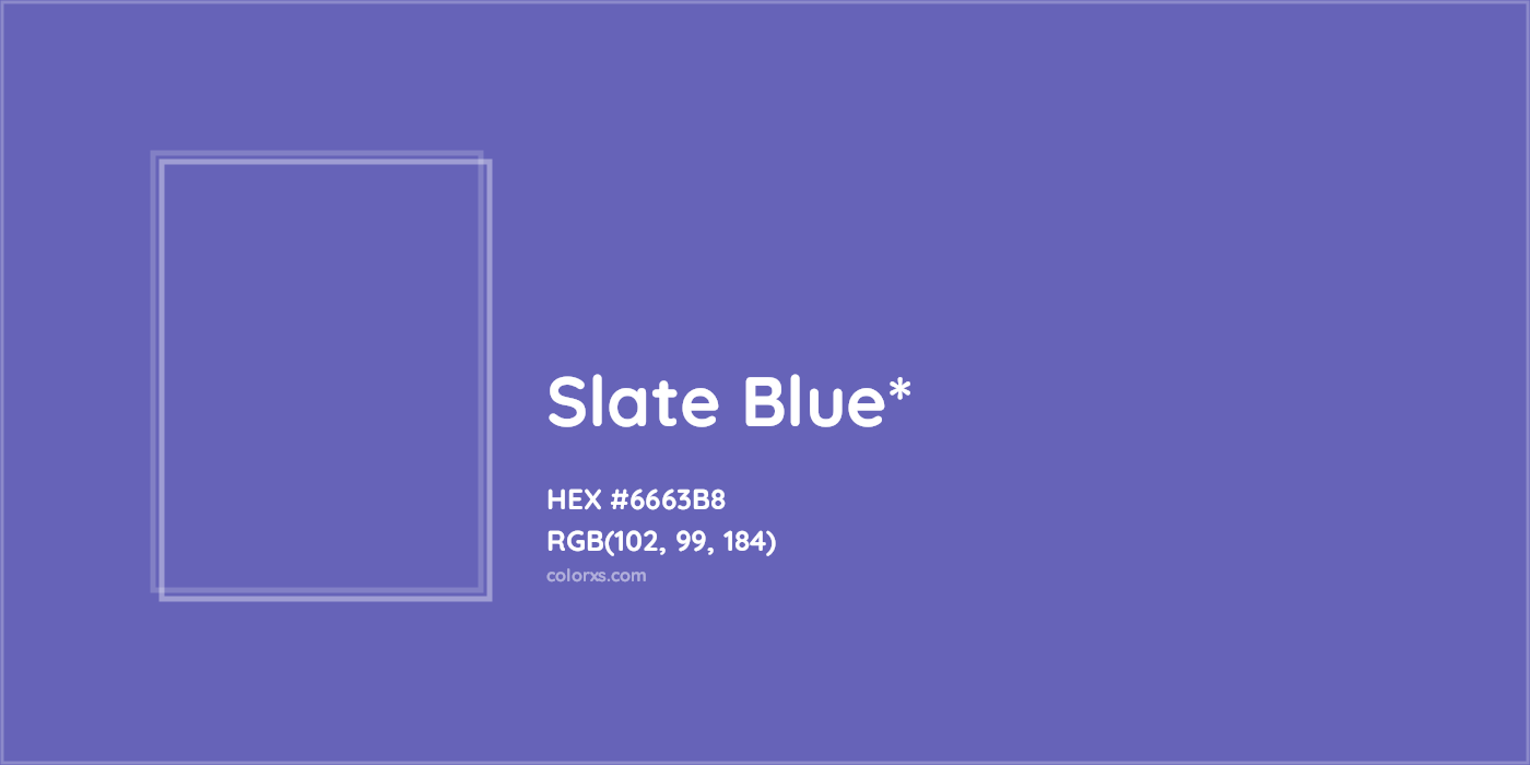 HEX #6663B8 Color Name, Color Code, Palettes, Similar Paints, Images
