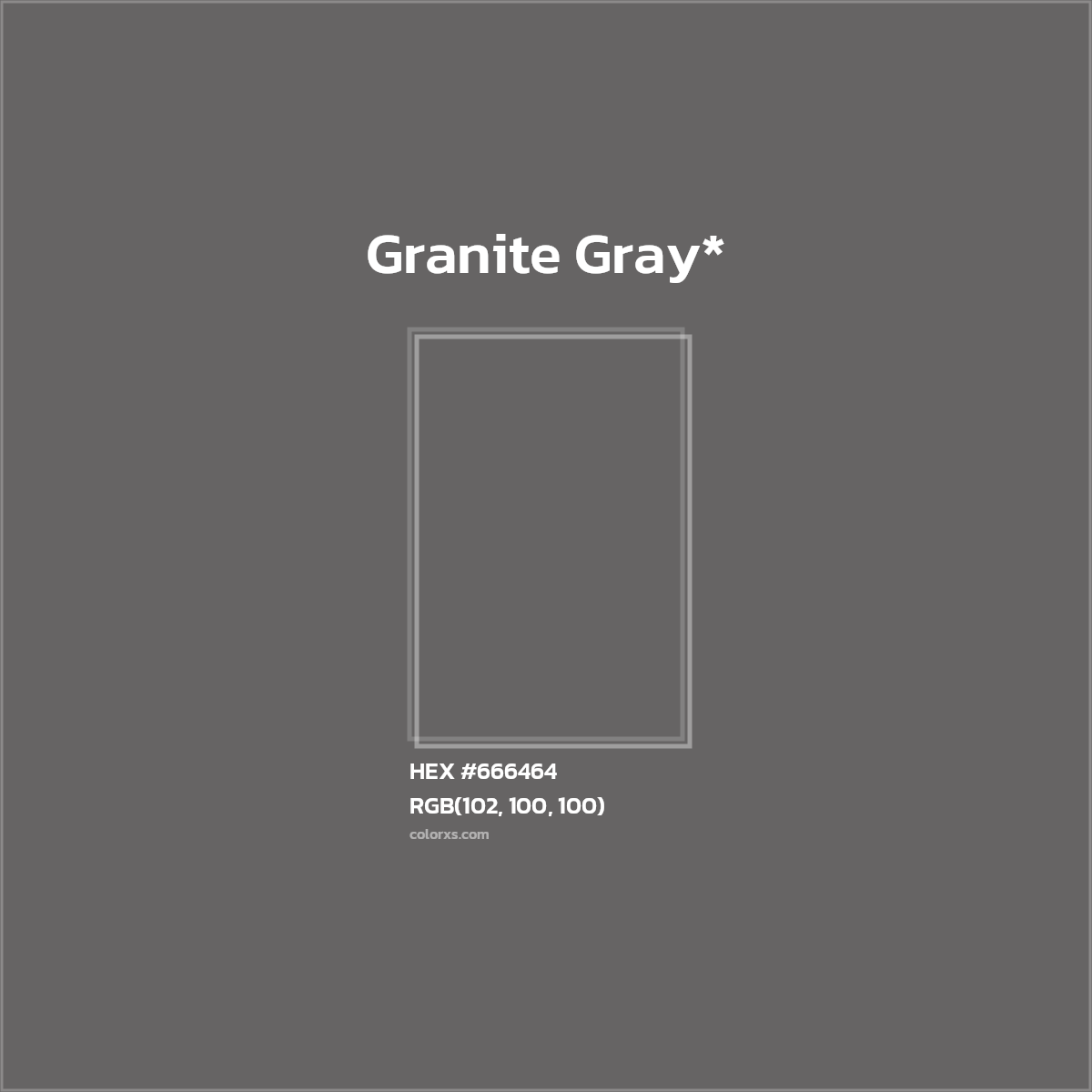 HEX #666464 Color Name, Color Code, Palettes, Similar Paints, Images