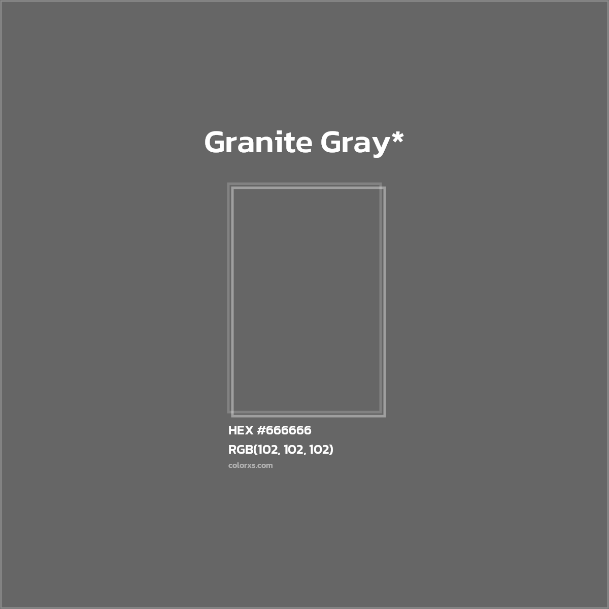 HEX #666666 Color Name, Color Code, Palettes, Similar Paints, Images