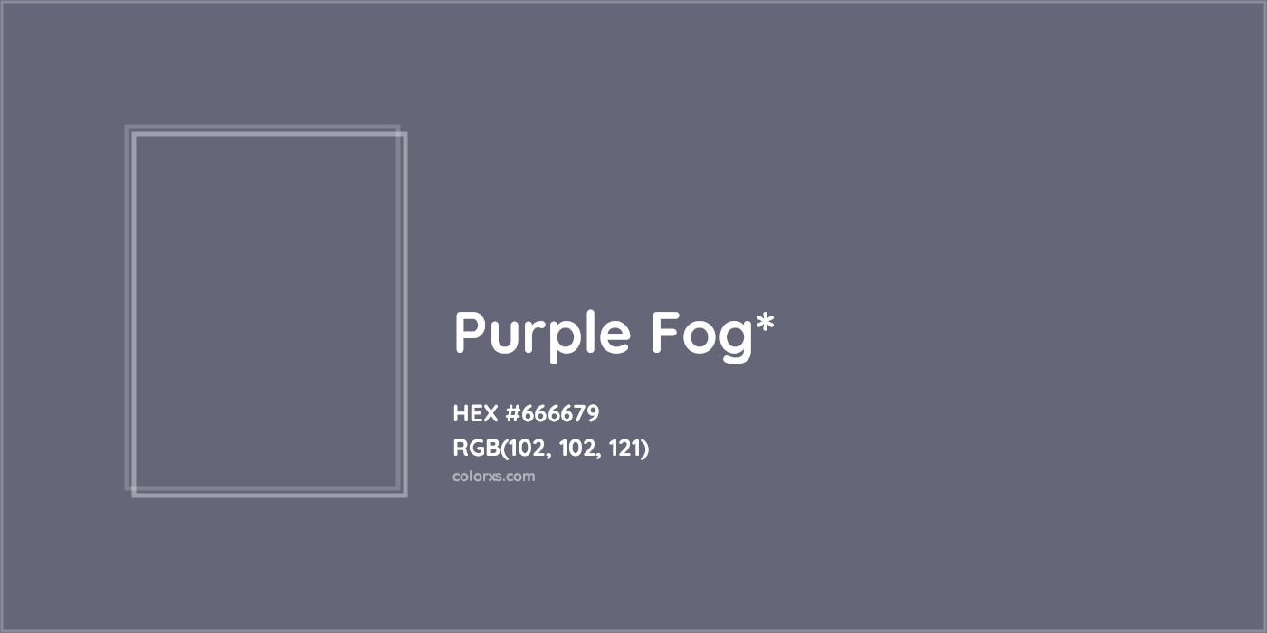 HEX #666679 Color Name, Color Code, Palettes, Similar Paints, Images
