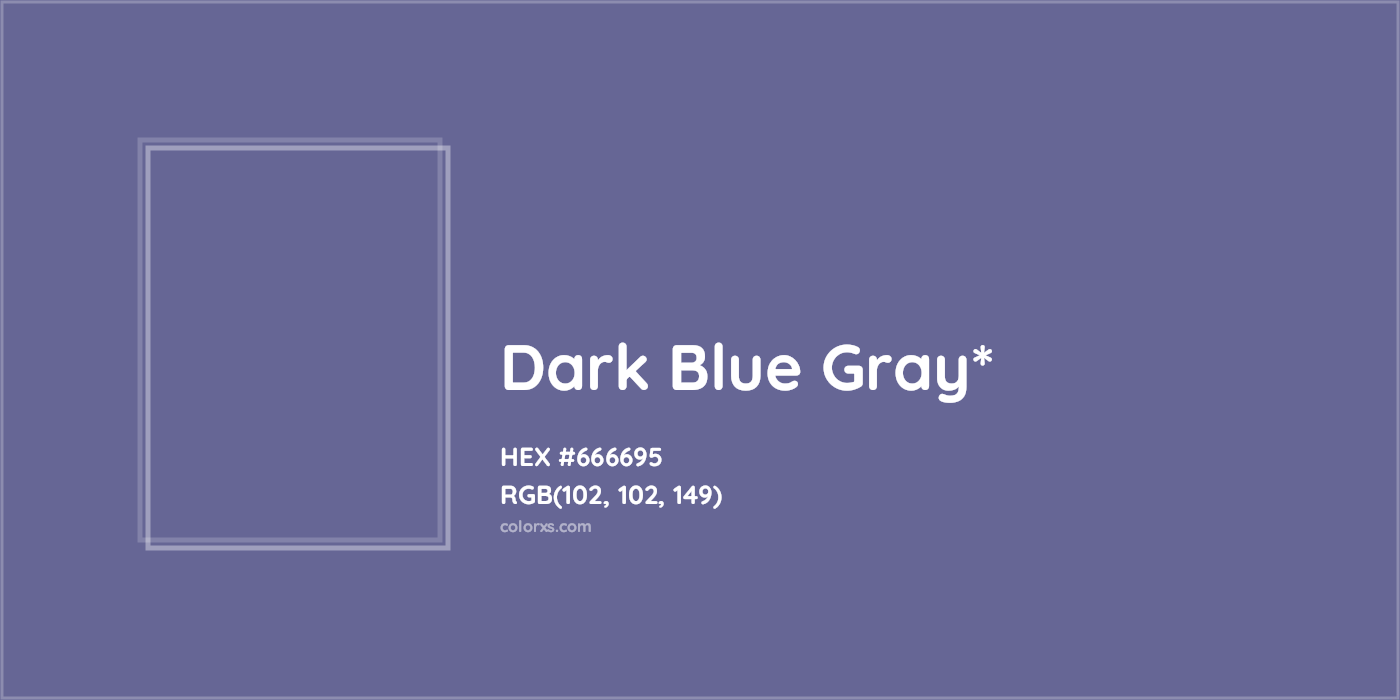 HEX #666695 Color Name, Color Code, Palettes, Similar Paints, Images