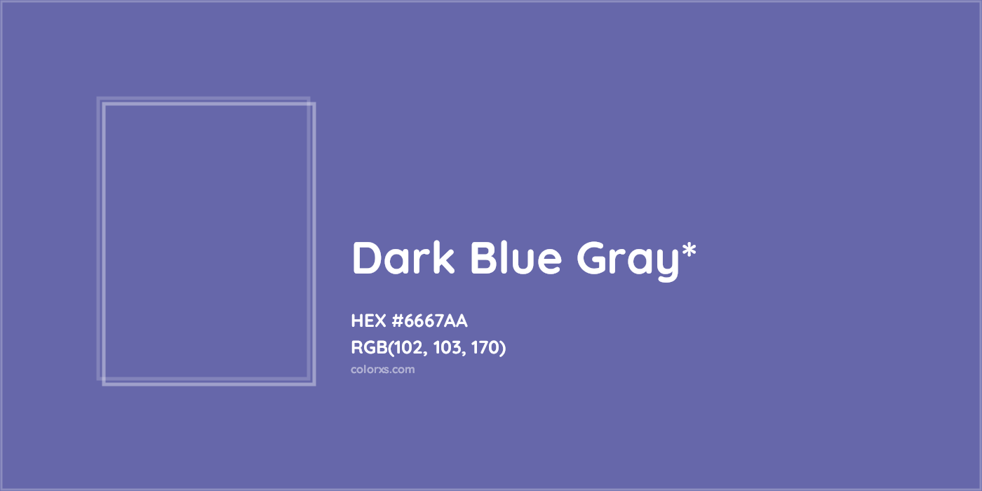 HEX #6667AA Color Name, Color Code, Palettes, Similar Paints, Images