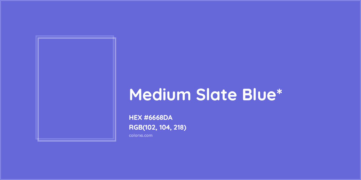 HEX #6668DA Color Name, Color Code, Palettes, Similar Paints, Images