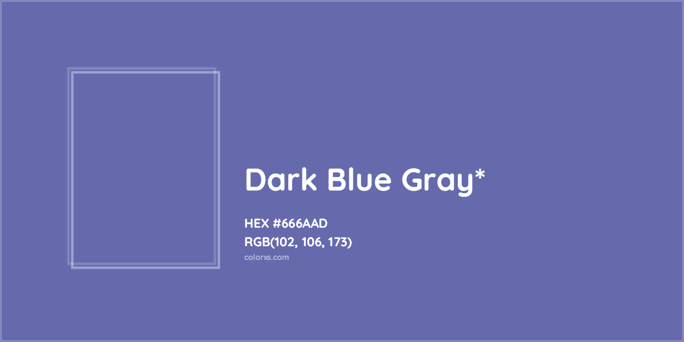 HEX #666AAD Color Name, Color Code, Palettes, Similar Paints, Images