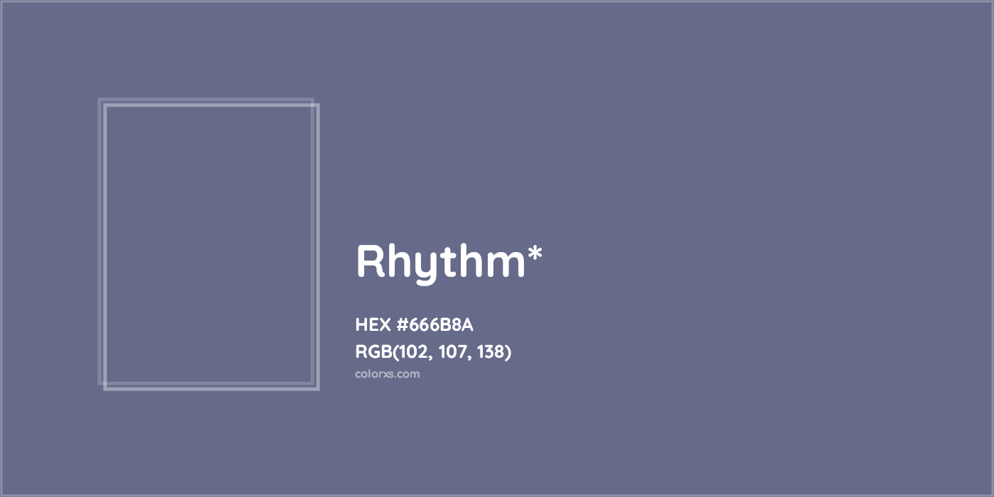 HEX #666B8A Color Name, Color Code, Palettes, Similar Paints, Images