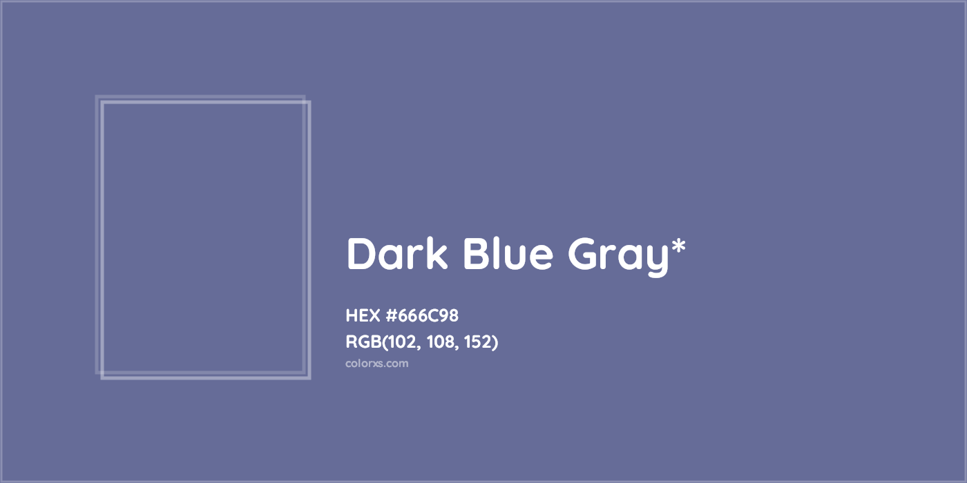 HEX #666C98 Color Name, Color Code, Palettes, Similar Paints, Images
