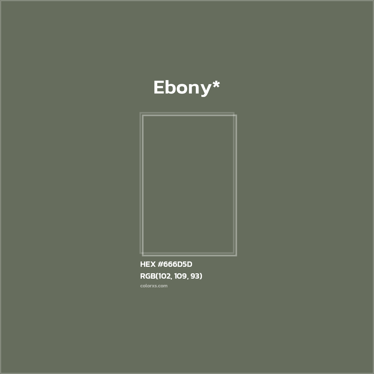 HEX #666D5D Color Name, Color Code, Palettes, Similar Paints, Images