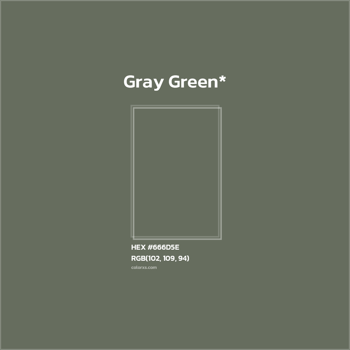 HEX #666D5E Color Name, Color Code, Palettes, Similar Paints, Images