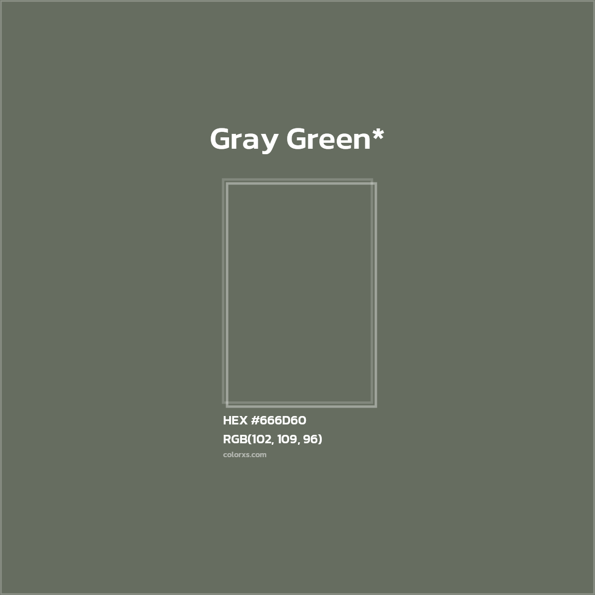 HEX #666D60 Color Name, Color Code, Palettes, Similar Paints, Images