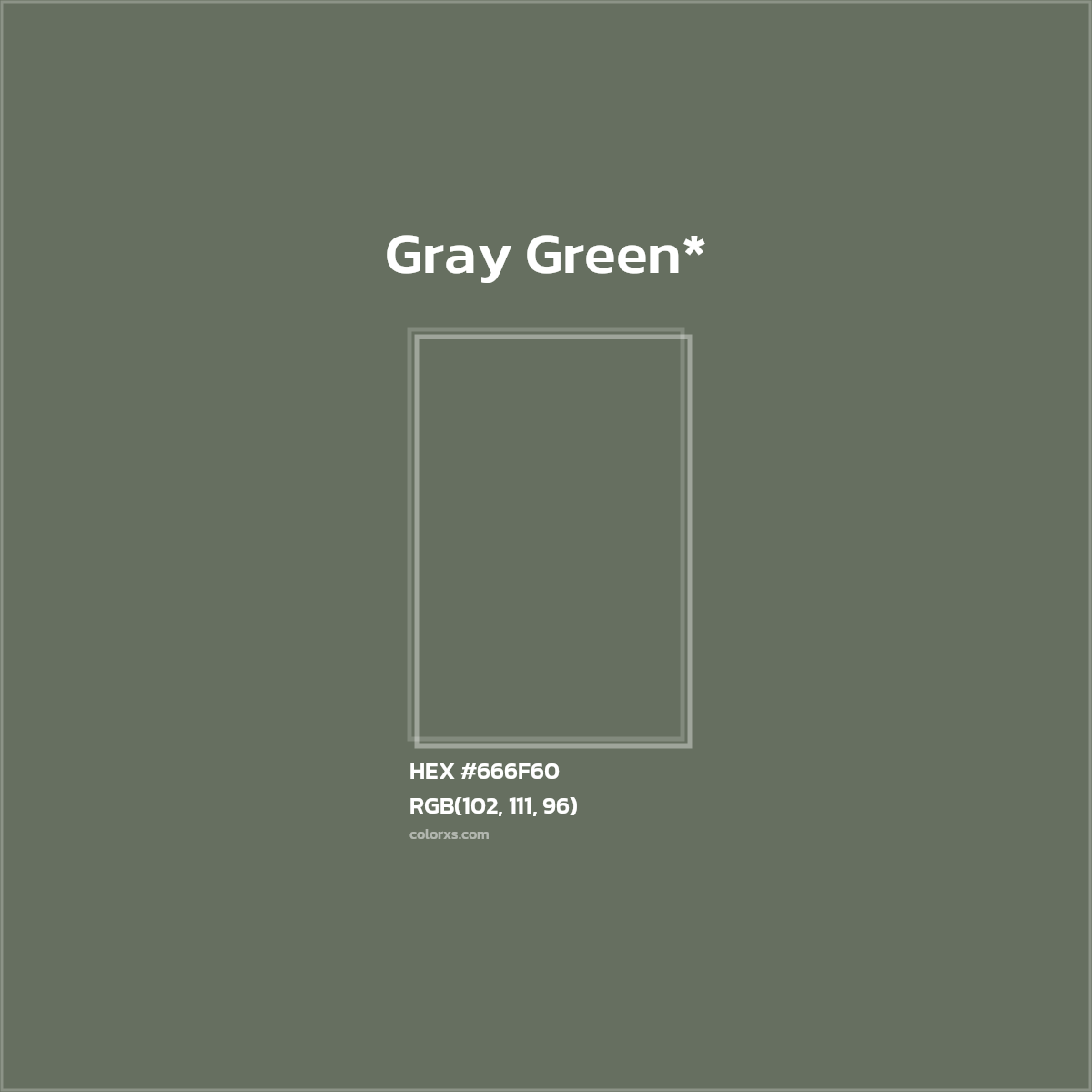 HEX #666F60 Color Name, Color Code, Palettes, Similar Paints, Images