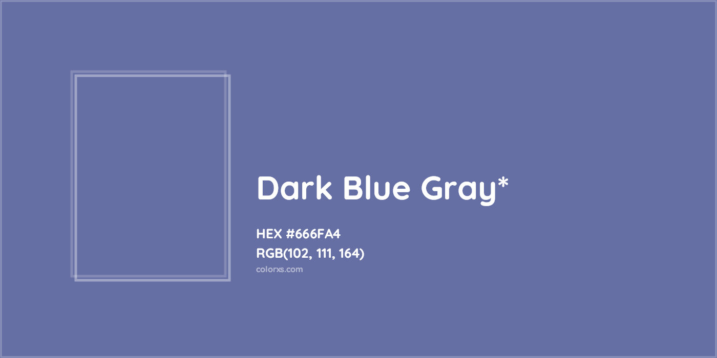 HEX #666FA4 Color Name, Color Code, Palettes, Similar Paints, Images