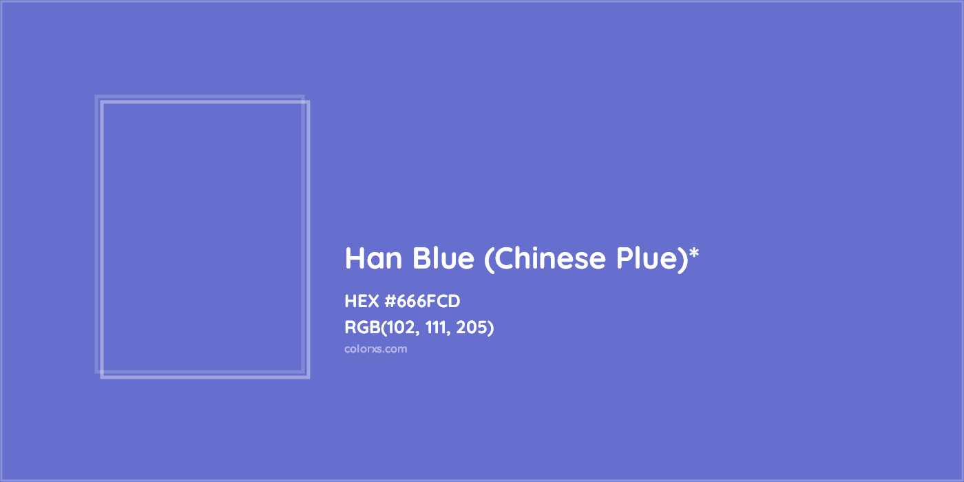 HEX #666FCD Color Name, Color Code, Palettes, Similar Paints, Images