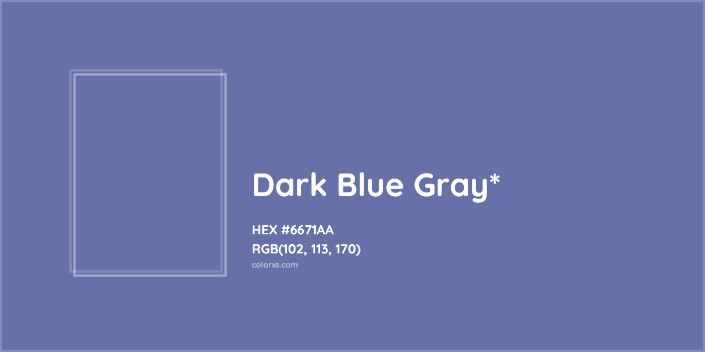 HEX #6671AA Color Name, Color Code, Palettes, Similar Paints, Images