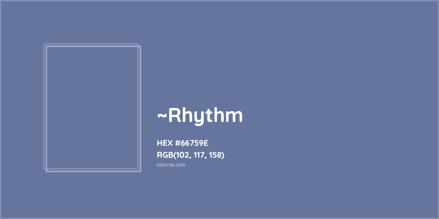 HEX #66759E Color Name, Color Code, Palettes, Similar Paints, Images