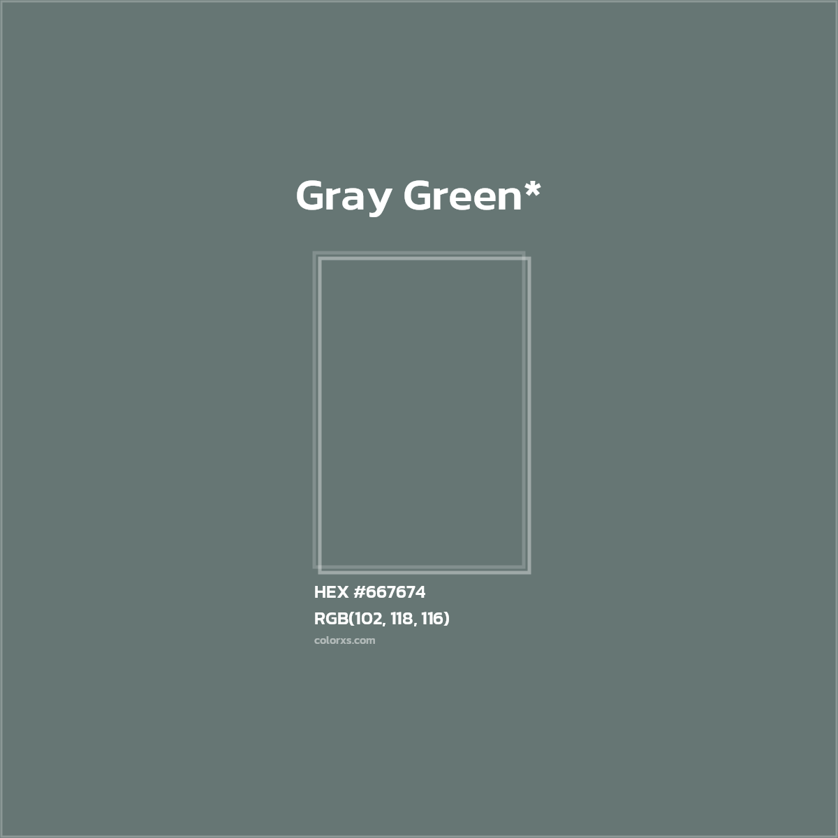 HEX #667674 Color Name, Color Code, Palettes, Similar Paints, Images