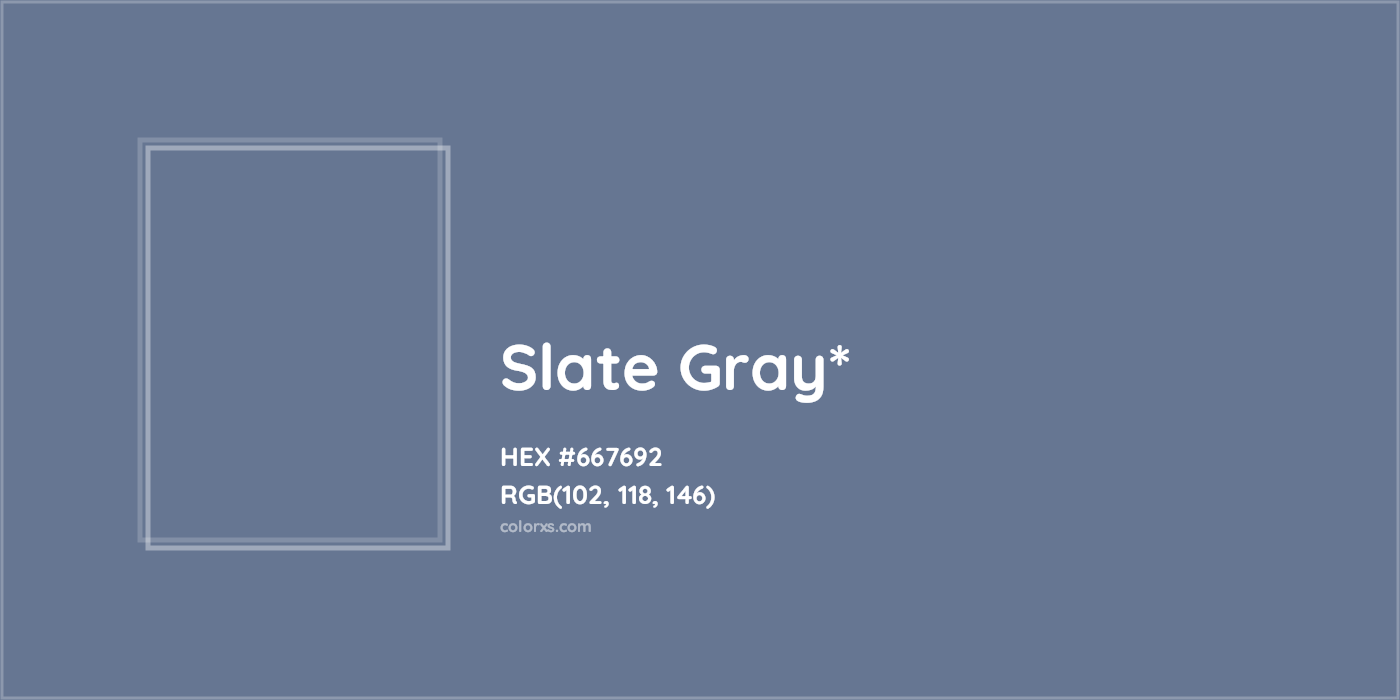 HEX #667692 Color Name, Color Code, Palettes, Similar Paints, Images