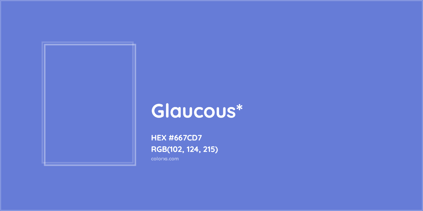 HEX #667CD7 Color Name, Color Code, Palettes, Similar Paints, Images