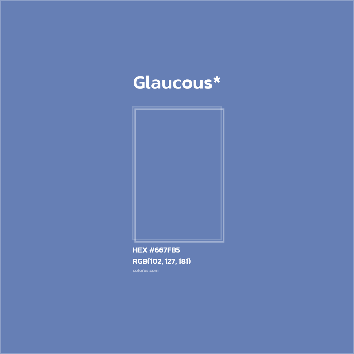HEX #667FB5 Color Name, Color Code, Palettes, Similar Paints, Images