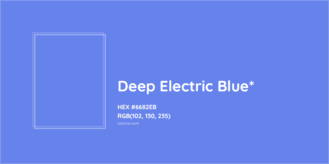 HEX #6682EB Color Name, Color Code, Palettes, Similar Paints, Images