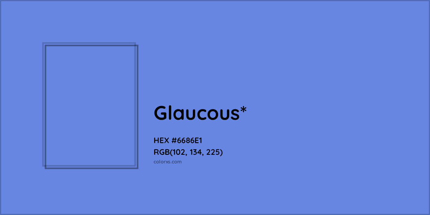 HEX #6686E1 Color Name, Color Code, Palettes, Similar Paints, Images