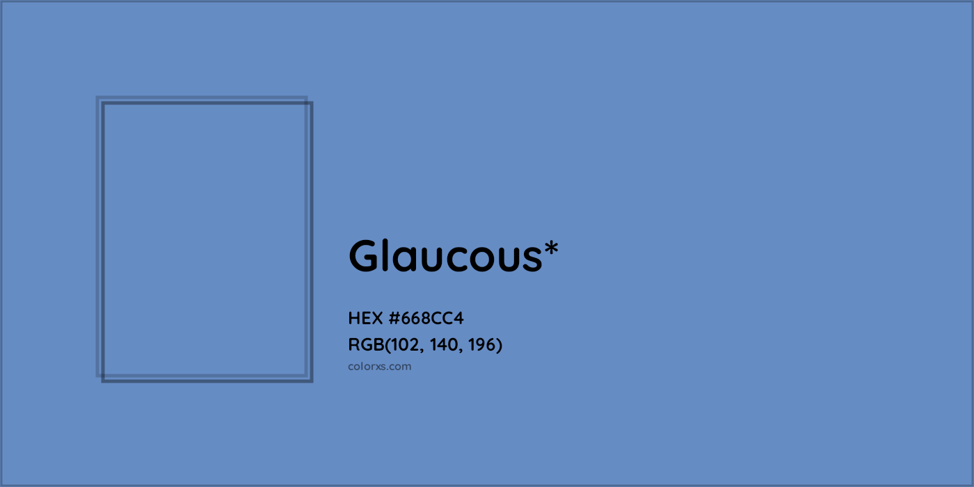 HEX #668CC4 Color Name, Color Code, Palettes, Similar Paints, Images