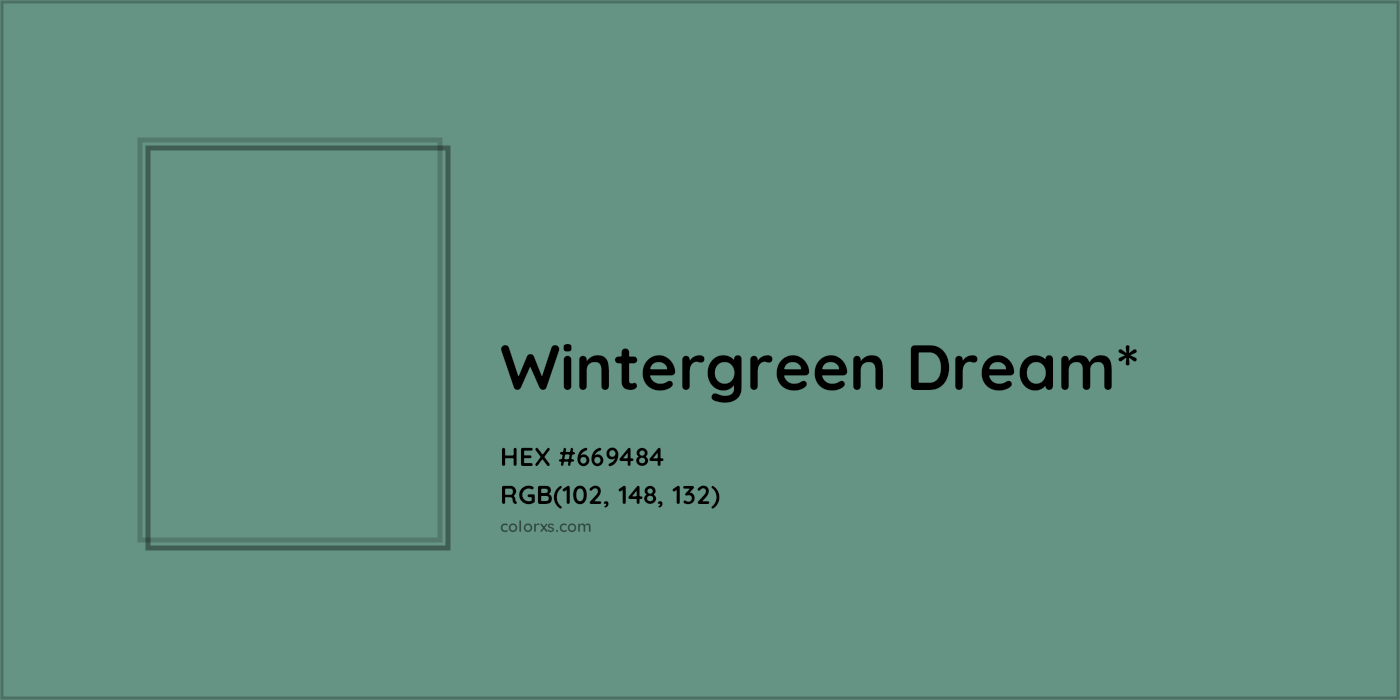 HEX #669484 Color Name, Color Code, Palettes, Similar Paints, Images
