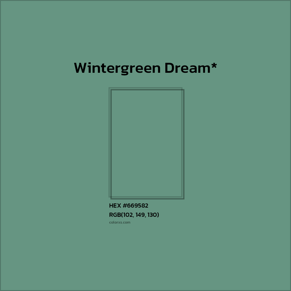 HEX #669582 Color Name, Color Code, Palettes, Similar Paints, Images