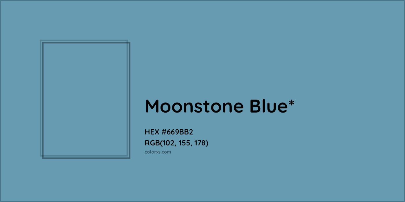 HEX #669BB2 Color Name, Color Code, Palettes, Similar Paints, Images