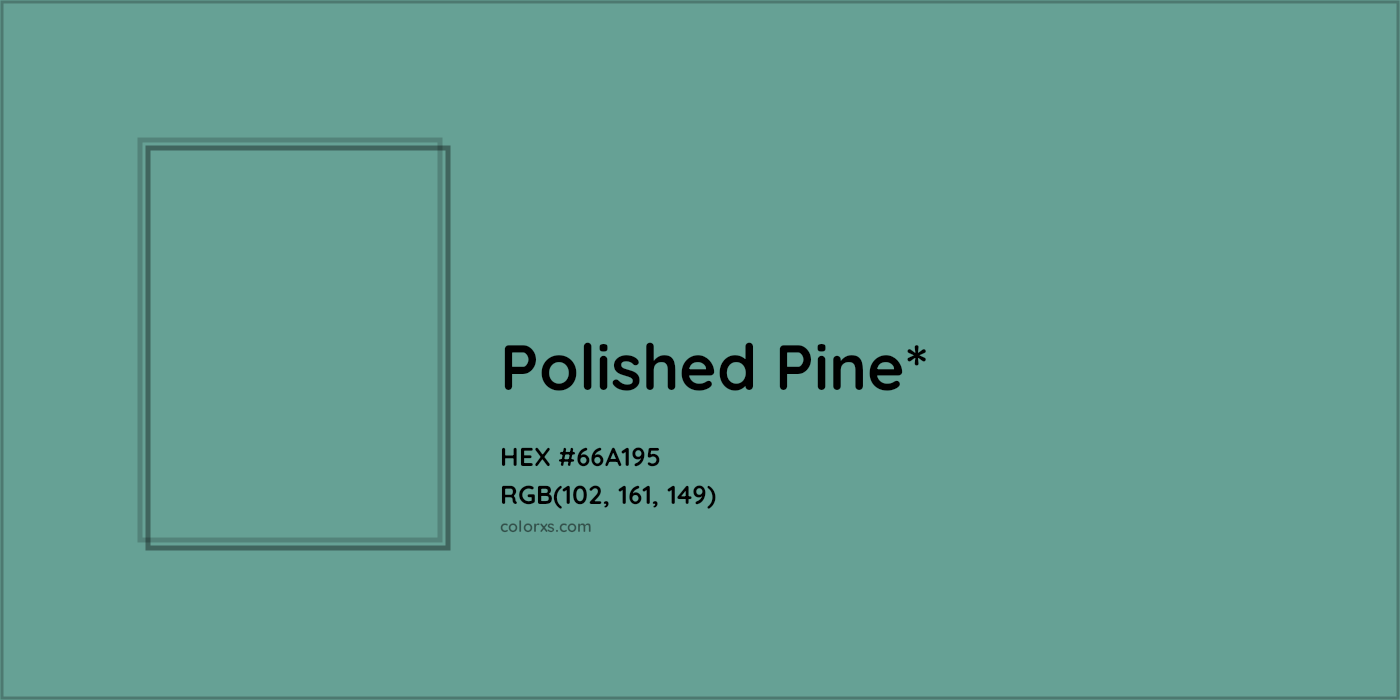 HEX #66A195 Color Name, Color Code, Palettes, Similar Paints, Images