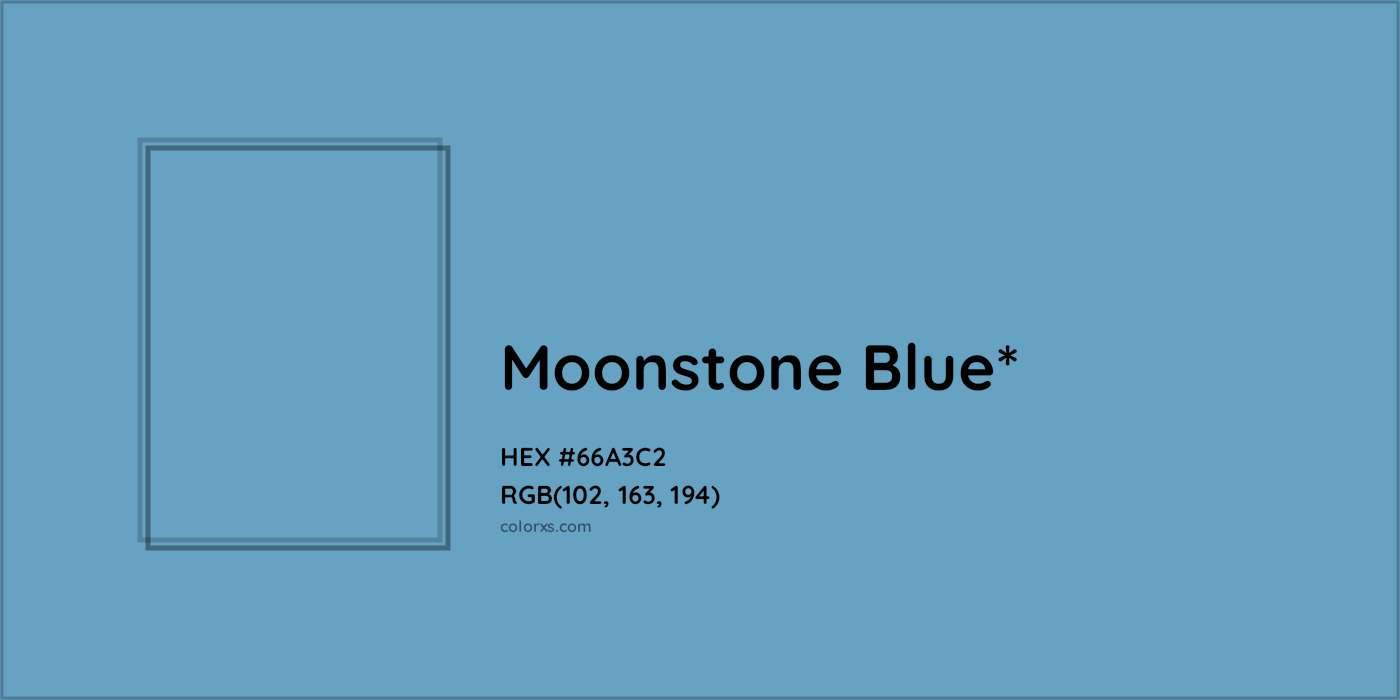 HEX #66A3C2 Color Name, Color Code, Palettes, Similar Paints, Images