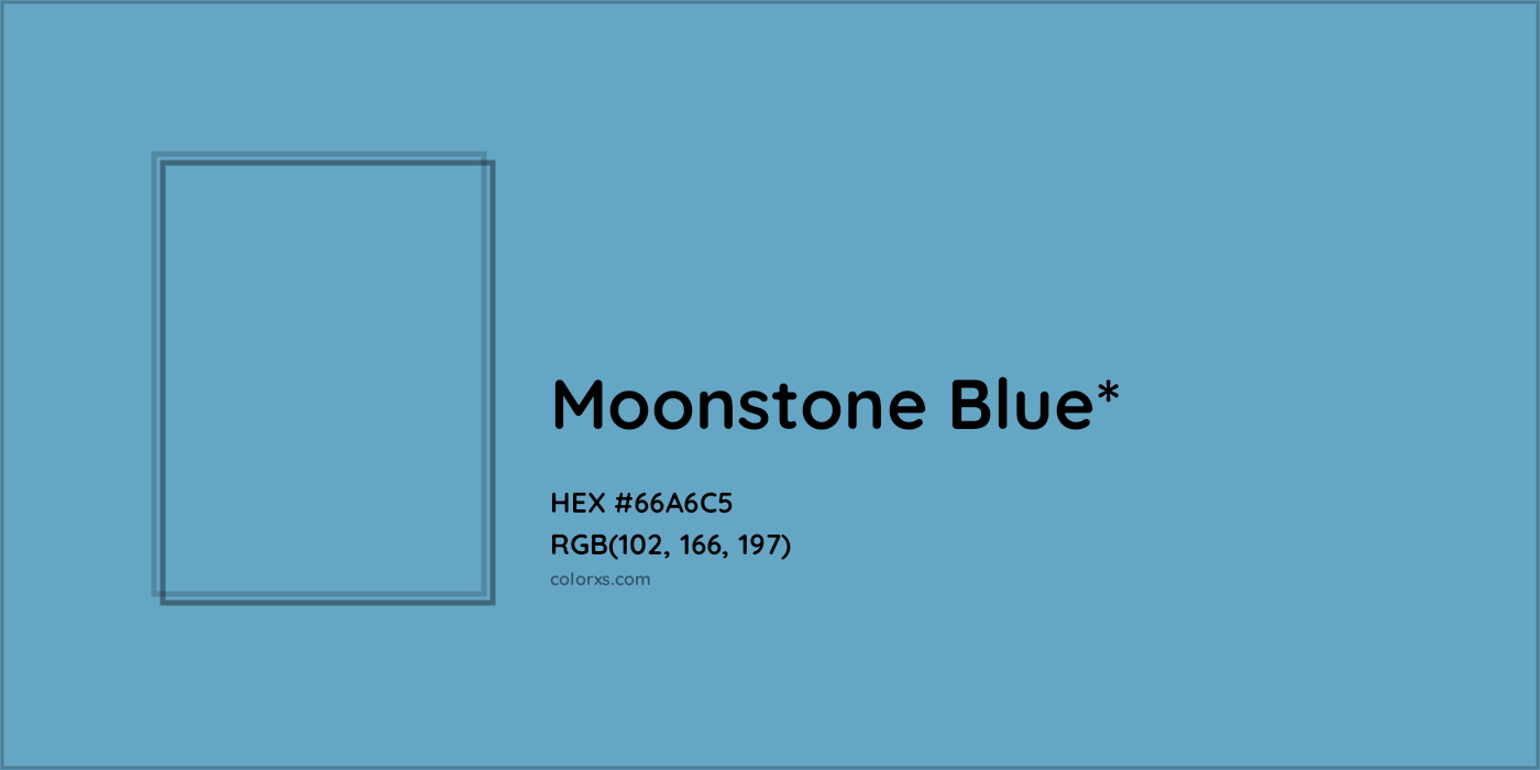 HEX #66A6C5 Color Name, Color Code, Palettes, Similar Paints, Images