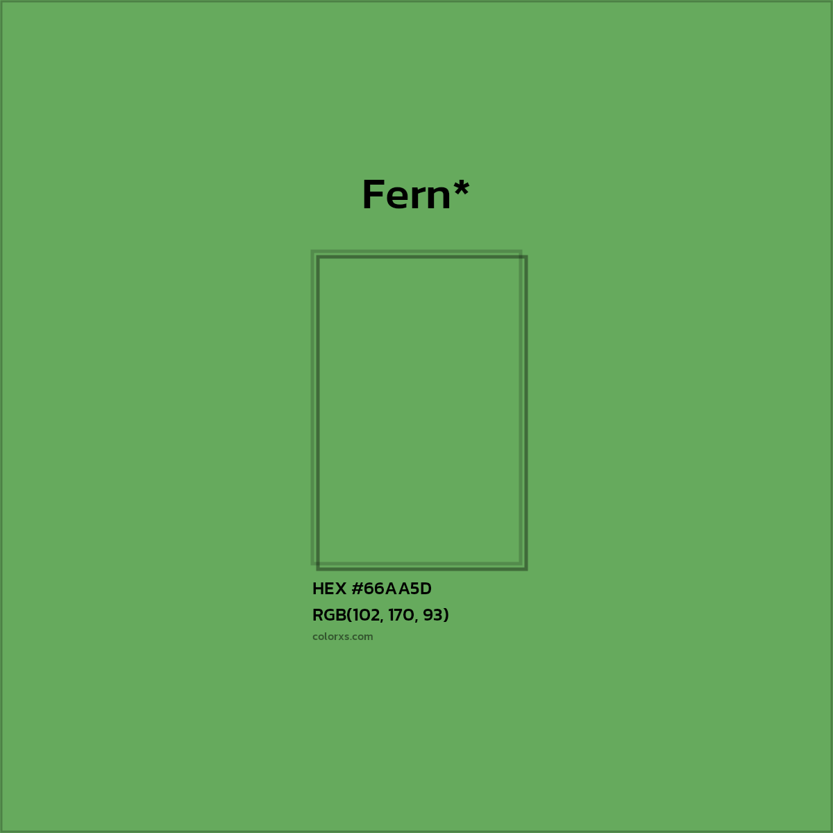 HEX #66AA5D Color Name, Color Code, Palettes, Similar Paints, Images