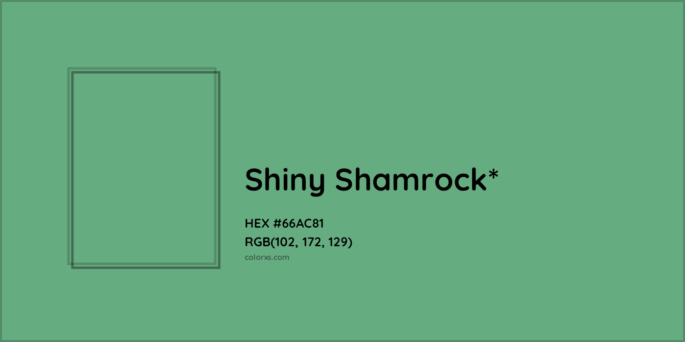 HEX #66AC81 Color Name, Color Code, Palettes, Similar Paints, Images